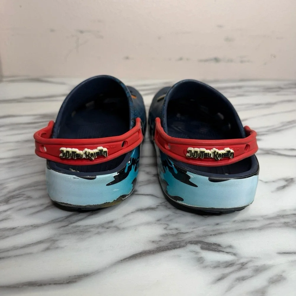 Jujutsu Kaisen Classic Kids Crocs Size J5 Japanese Manga Anime Slip On Shoes